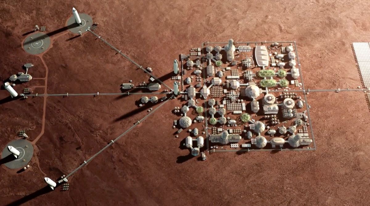 Mars Colony Infrastructure
